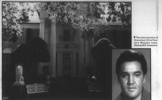 Main entrance of Graceland